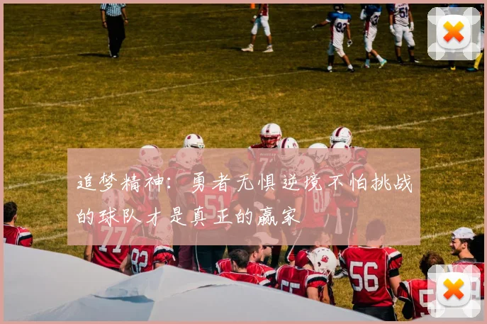 追梦精神：勇者无惧逆境不怕挑战的球队才是真正的赢家